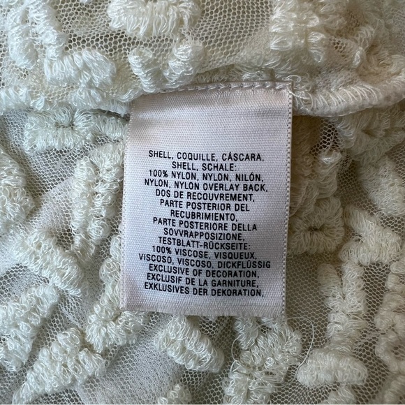 Anthropologie Maeve Lace Top Women’s Size 4 - Picture 7 of 7